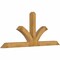 Ekena Millwork Richland Rough Sawn Timber Gable Bracket, Western Red Cedar, 108"W x 45"H x 6"D x 6"F, 10/12 Pitch GBW108X45X0606RIC00RWR - alternate 3